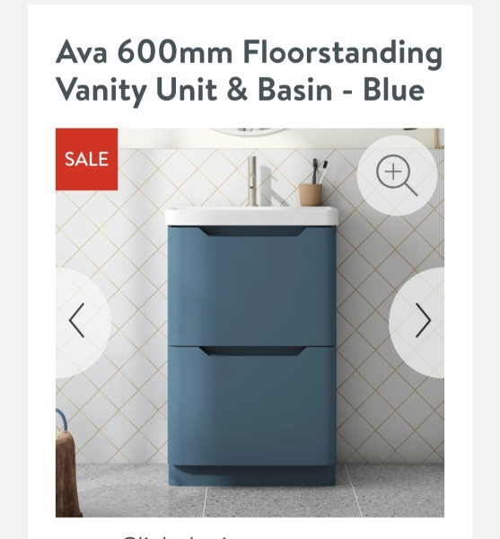 Here is the vanity, what colour walls?