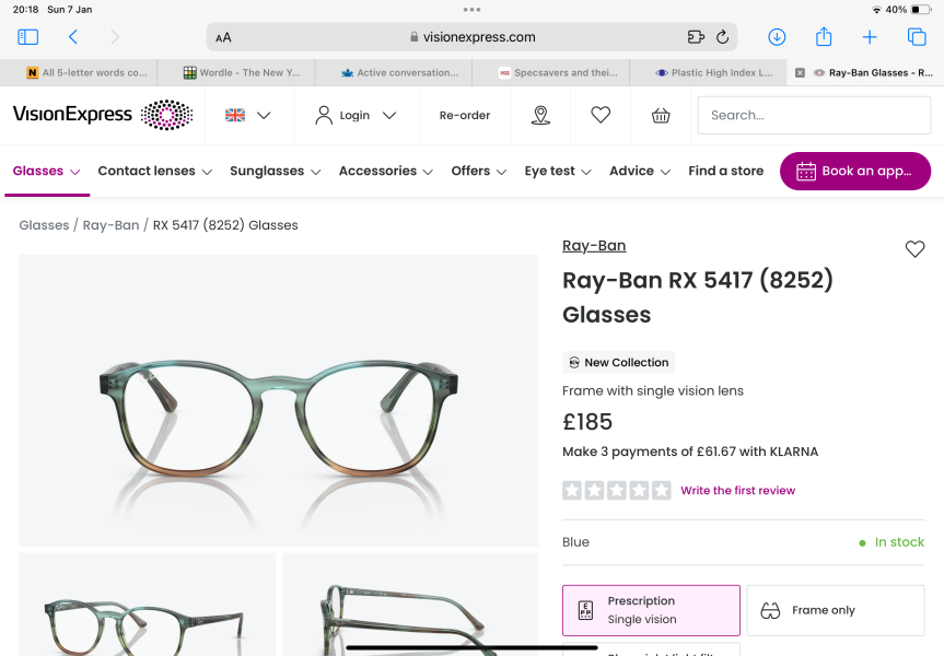 Trends in spectacle frames, what's in at the moment?