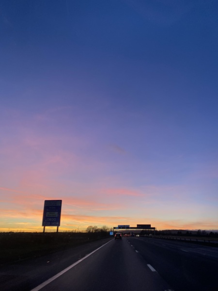 To ask you to show me your beautiful parts of the country