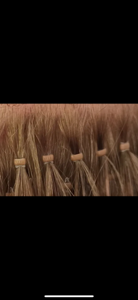 Something stuck in hair