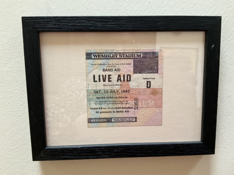 Live Aid 1985 - were you there?