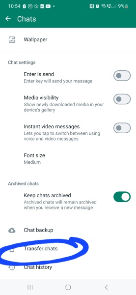To ask about WhatsApp messages?