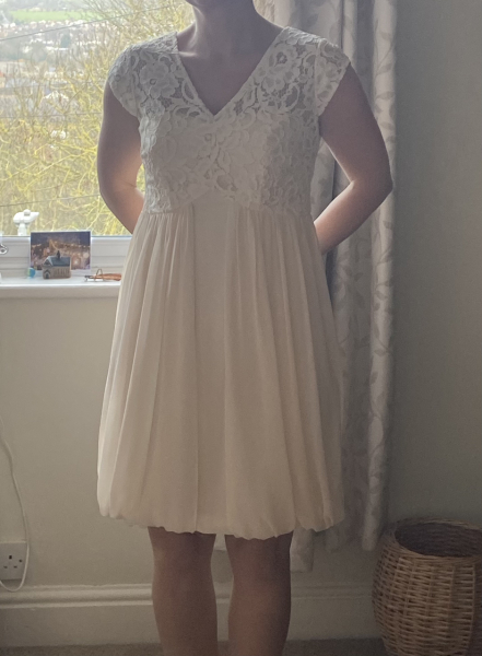 Wedding dress for a chilly Yorkshire wedding? With pics