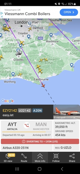 Flightradar Storm Isha part 2