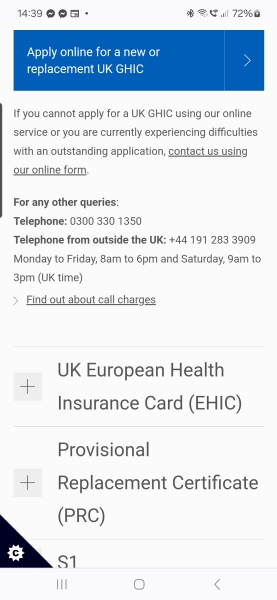 GHIC card delays