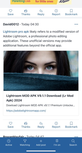 Spam in “New Relationship Baby” Thread