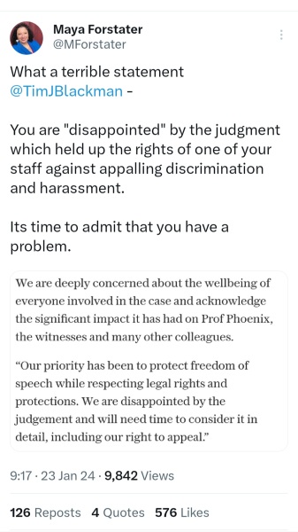 Update from Jo Phoenix