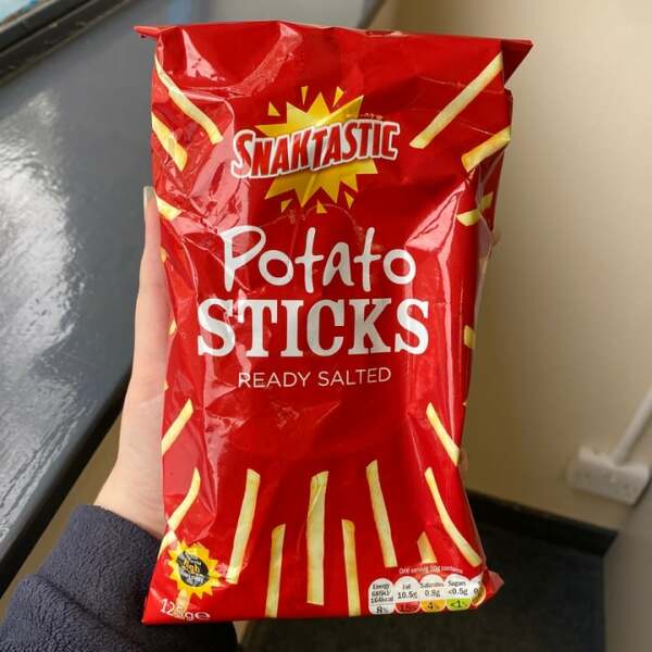 To say that the variety of crisps has gone downhill?