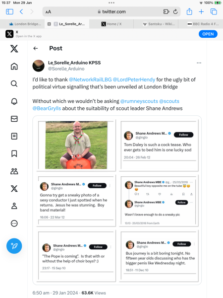 London Bridge railway station political gender flags - how to complain