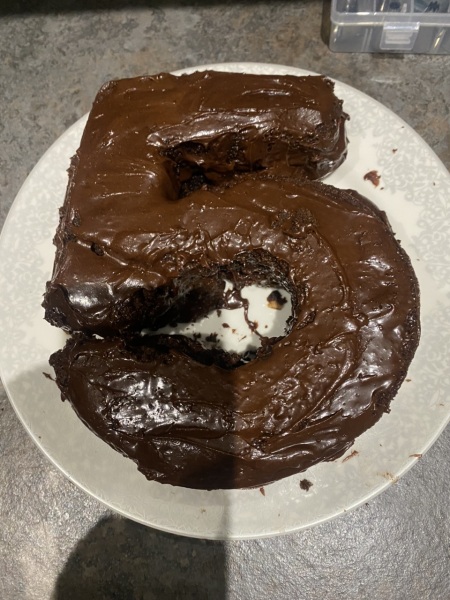 Any ideas how to make this cake look edible?