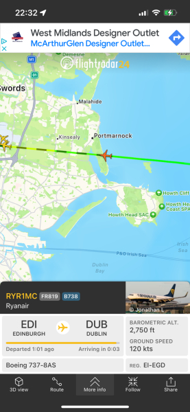 New Flight Radar thread - it's windy tonight