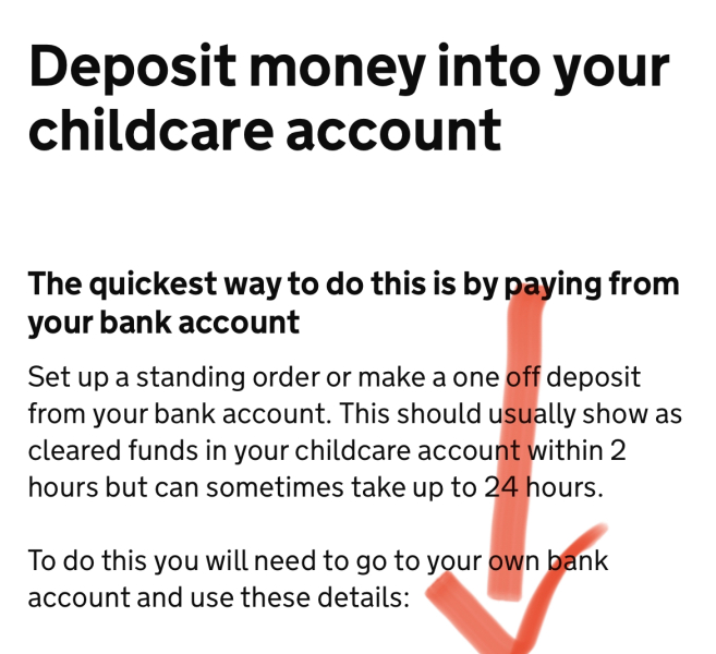 Tax free childcare