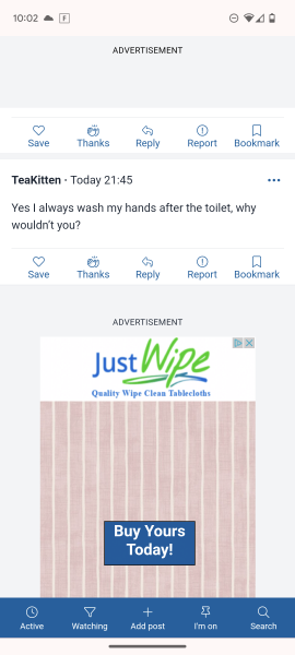 Do you wash your hands after a wee in the night?