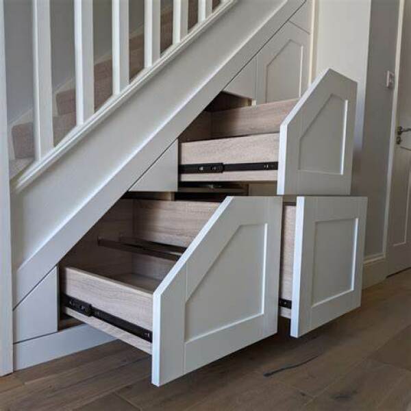 Under stair storage systems