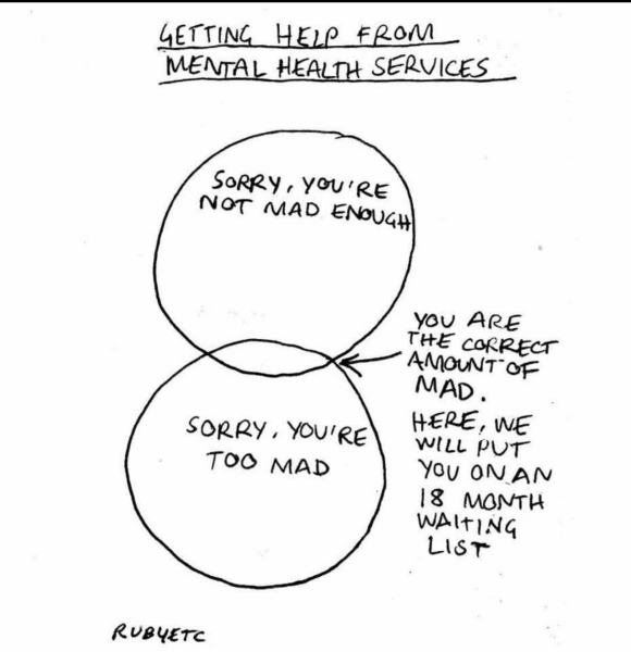 Why are mental health services in the UK so utterly shit?