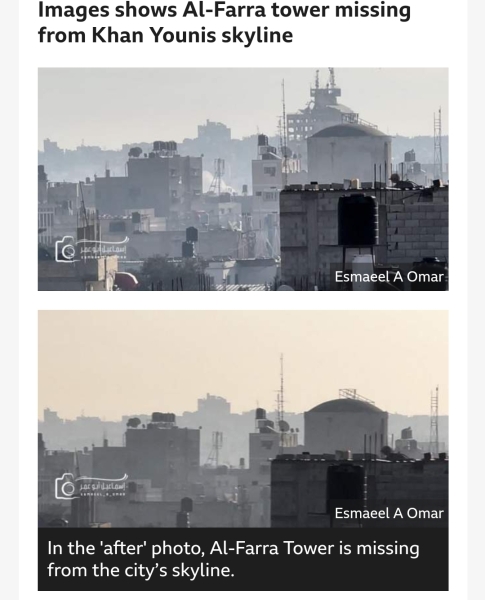 Mainly about Al Shifa [bombed front of hospital 3]