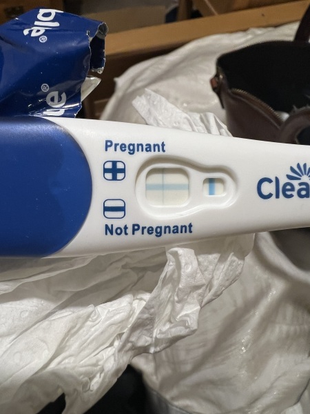 Clear blue