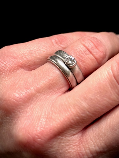 Does this ring look good on me? Tiffany Etoile "engagement" ring