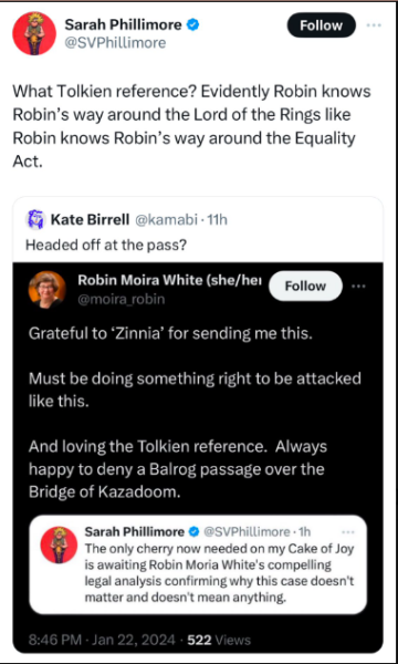 Another GC employment tribunal: Roz Adams vs Edinburgh Rape Crisis Centre #3