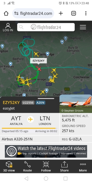 New Flight Radar thread - it's windy tonight