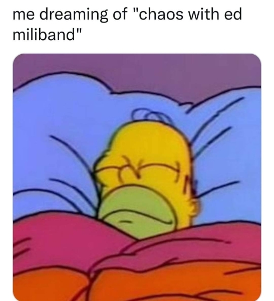 To think we’ll have a new PM/election sooner than expected?