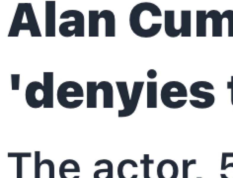 Wtf is Alan Cummings blithering on about?