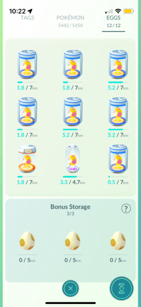 Routine Sparkles Pokémon Go 