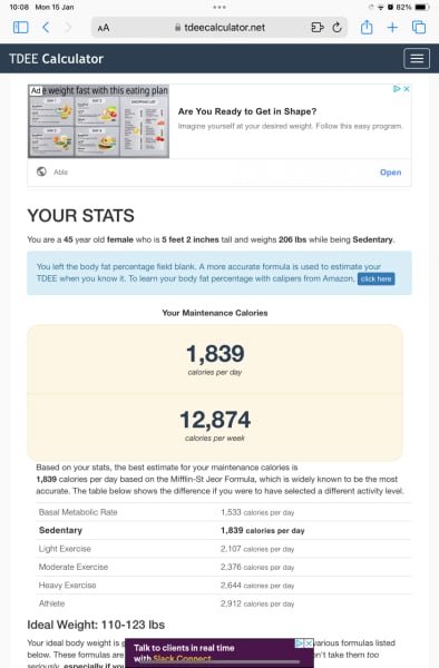 Daily weigh in thread