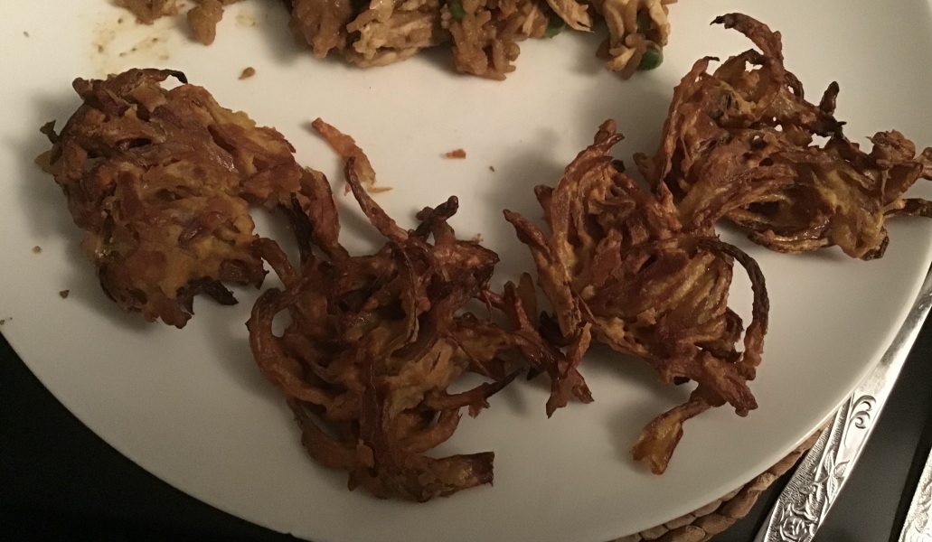 Homemade onion bhajis in an air fryer?
