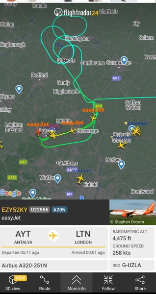 New Flight Radar thread - it's windy tonight