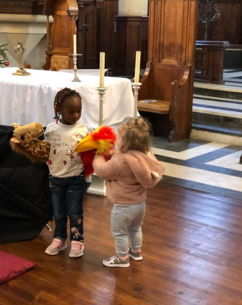 Bubble Church for Toddlers and Families
