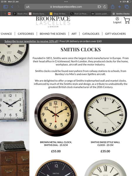 Where can i get a nice large traditional clock