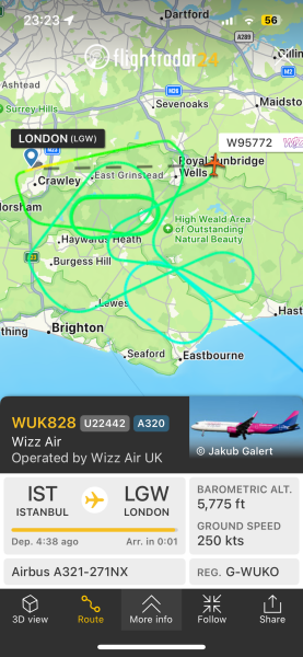 New Flight Radar thread - it's windy tonight