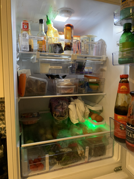 To ask you to show me your fridge?