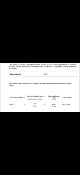 To think most people have no idea how little HLTAs/Teaching Assistants earn?