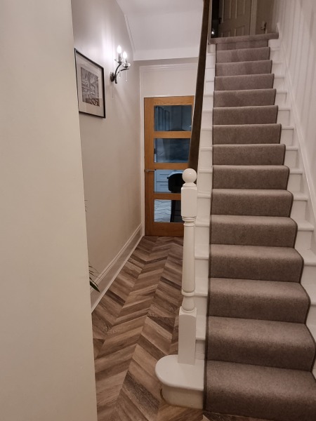 Show me your non-grey stair carpets!