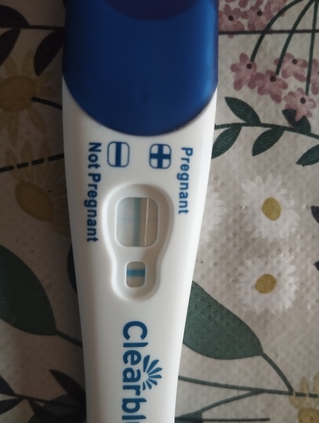 Clear blue - 10dpo, is this evap or positive?