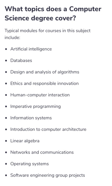 Music or Music Tech for a Computer Science degree