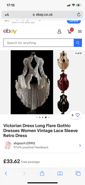 Victorian themed wedding... guests need Victorian themed clothes