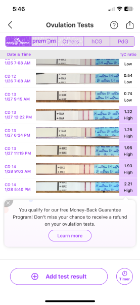 Help with ovulation testing please