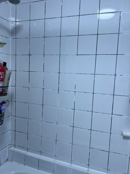 It's about grout! Pic attached