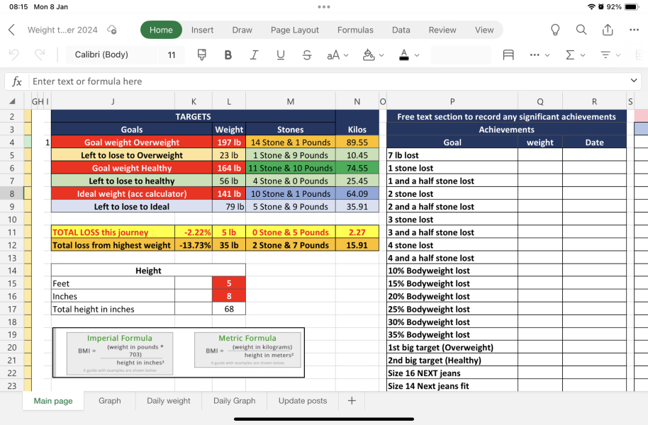 5 stone 26 weeks - Anyhow that works for you