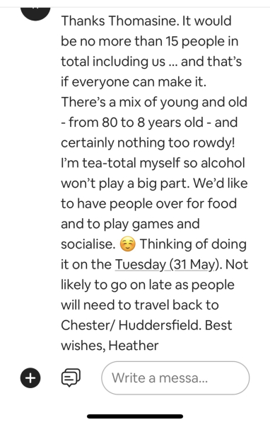 Do I tell the Airbnb host?