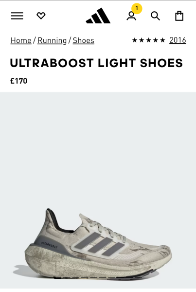 Adidas - £170 for pre-dirtied trainers?!