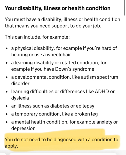 Reasonable adjustments - anyone know anything?