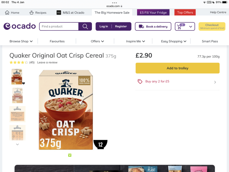 Help me remember this cereal