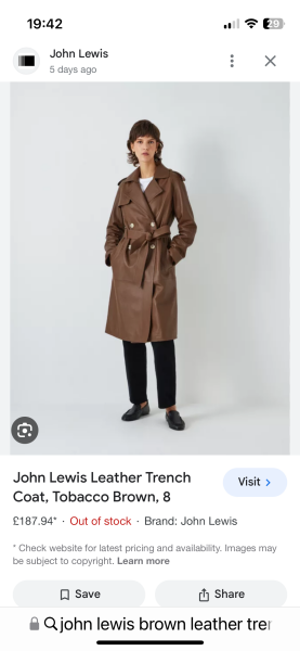 What colour bag to go with brown leather coat?