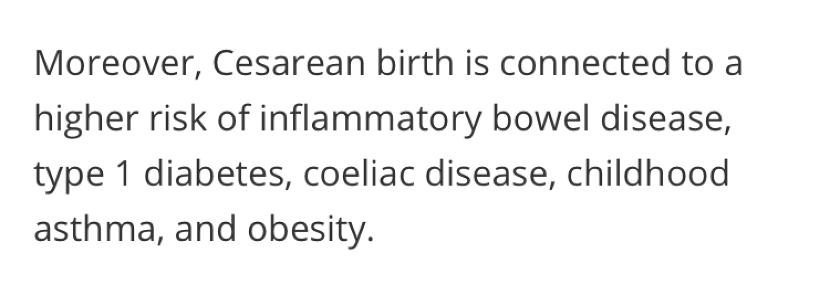 Why vaginal birth?