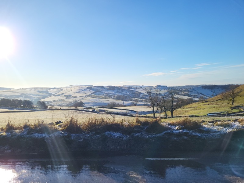 To ask you to show me your beautiful parts of the country