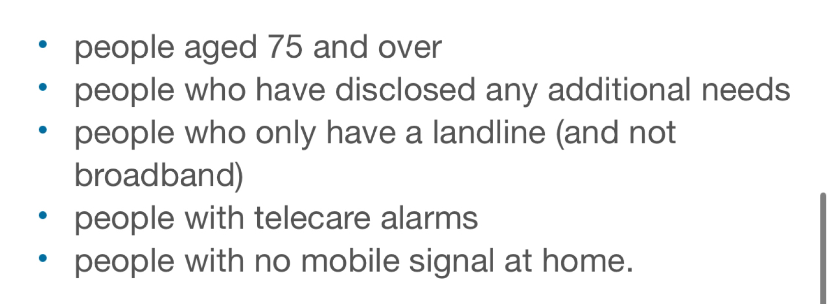 LANDLINE to DIGITAL?
